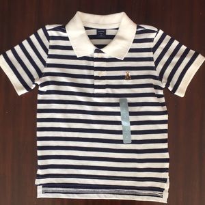 Baby Gap Kids Striped Short Sleeve Polo 3T NWT